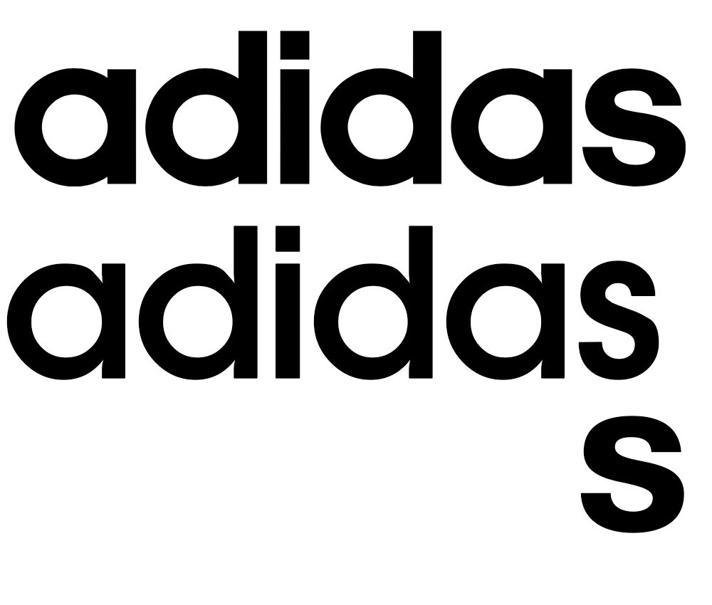 adidas font name